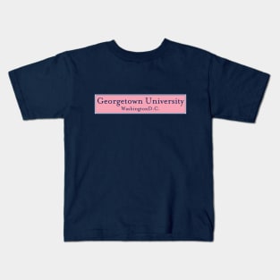 Georgetown University Kids T-Shirt